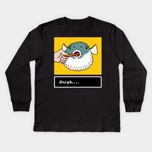 Pixel Puffer Kids Long Sleeve T-Shirt